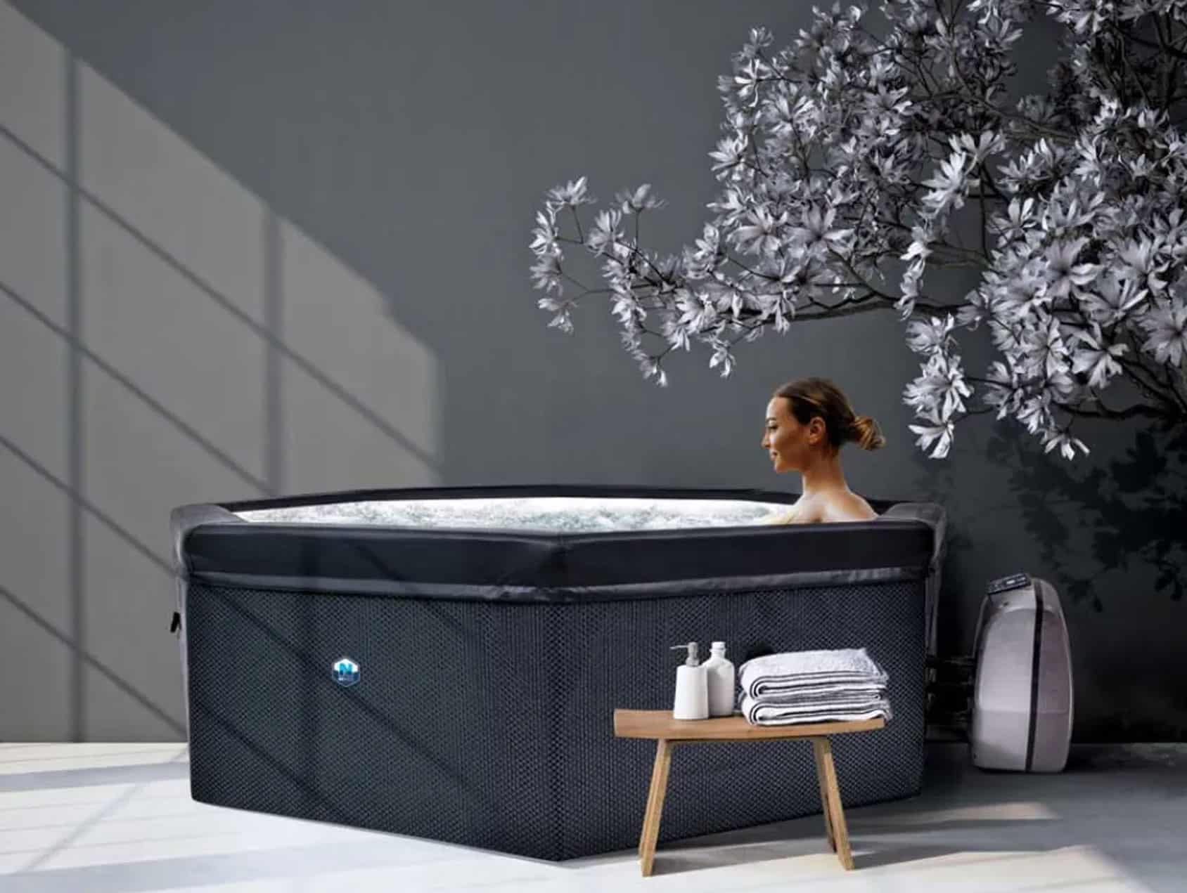 spa semi-rigide Netspa installation facile durable Piscine & Spas nord